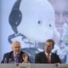 Abschluss-Pressekonferenz Dietmar Harting, Vorsitzender des Ausstellerbeirats der HANNOVER MESSE, Dr. Wolfram von Fritsch, Vorsitzender des Vorstands der Deutschen Messe AG