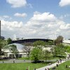 Hannovers exhibition center boasts state-of-the-art technology and a flawless infrastructure. 496,000 square meters of covered indoor space (i.e. over 5.3 million square feet), 58,000 square meters of open-air space, 27 halls and pavilions: that will give you an idea of just how big the home base of Deutsche Messe AG is - its the biggest Exhibition Center in the world.