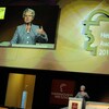Prof. Dr. Annette Schavan, Bundesministerin für Bildung und Forschung der Bundesrepublik Deutschland, während der Eröffnungsfeier der HANNOVER MESSE 2010