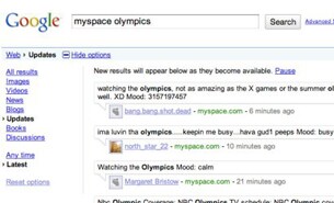 Google sucht bei MySpace