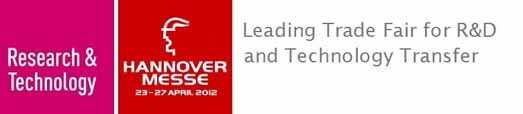 HANNOVER MESSE Research & Technology 2012 banner